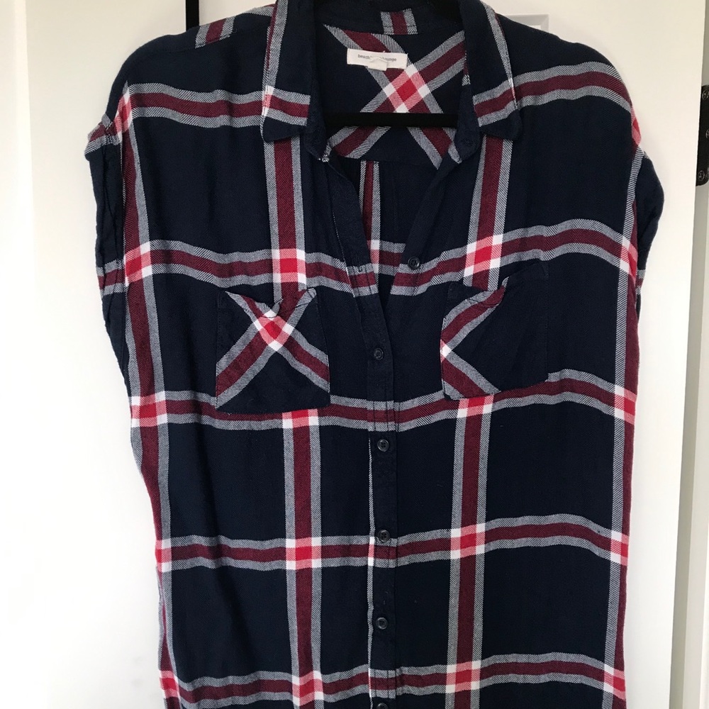 Short sleeved flannel